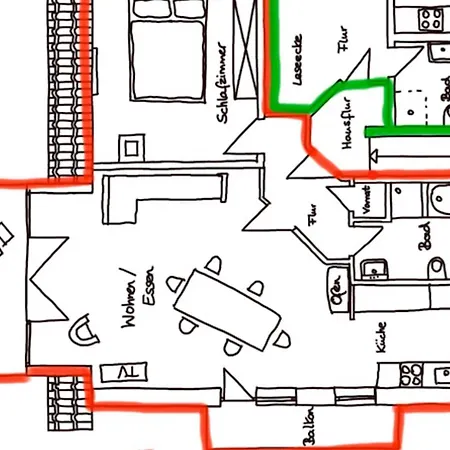 Shared Holiday In Two Separate Flats Брилон